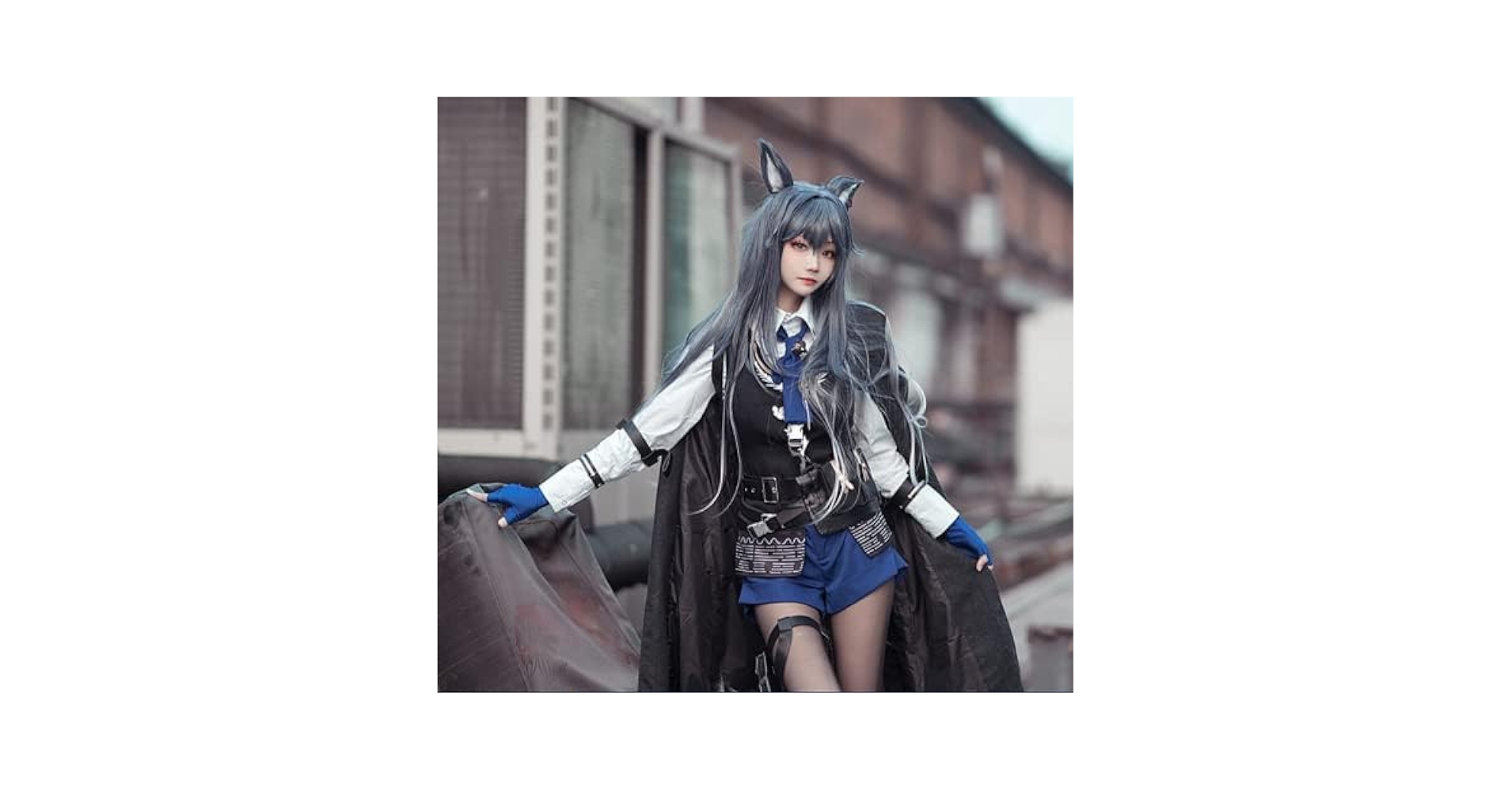 8月中 アークナイツ 明日方舟 テキサス コスプレ 衣装 ウィッグ 明日方舟 アークナイツ Arknights Texas the Omertosa 血掟